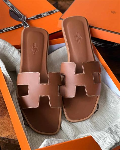 Hermes oran sandals women